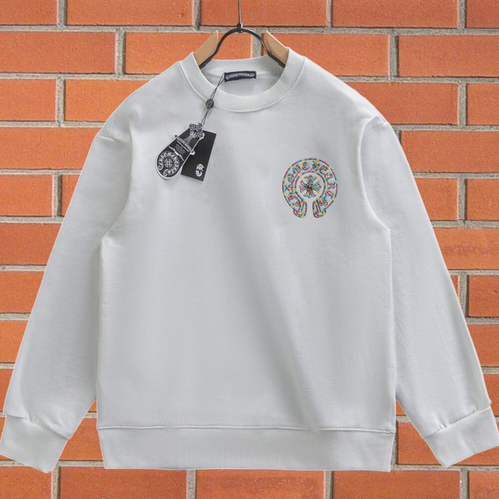 Chrome Hearts Classic White Sweatshirt